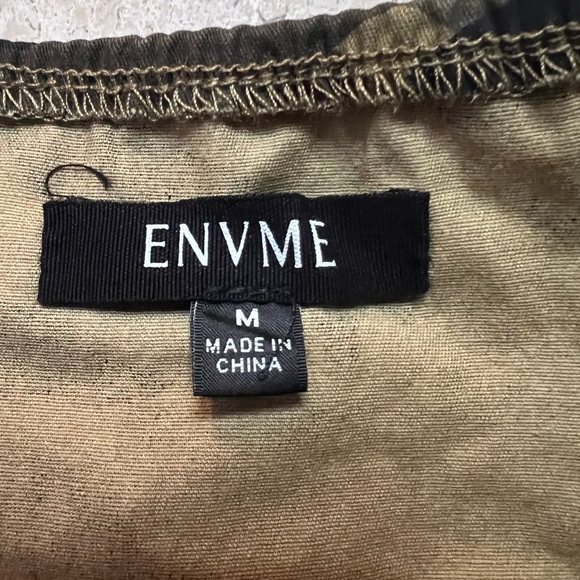 ENVME Sexy Army Girl Romper with Shorts Size Medium - Picture 6 of 6